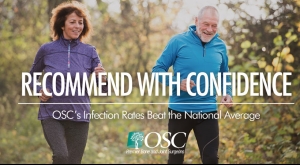 Recommend with Confidence: OSC’s Infection Rates Beat the National Average
