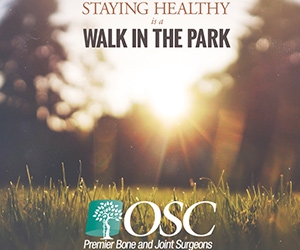 Staying healthy is a walk in the park